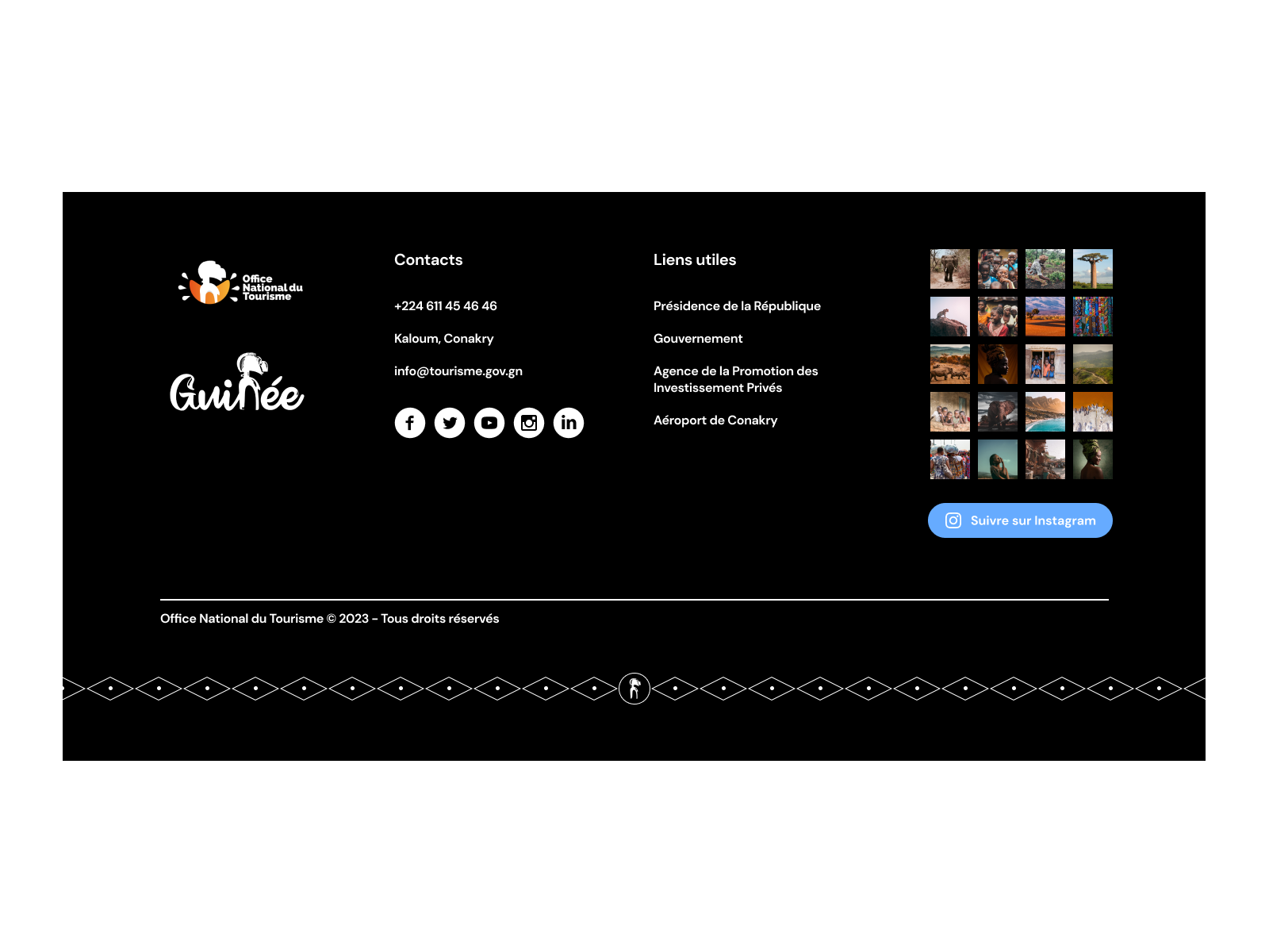Example of Footer