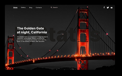 Golden Gate figma ui