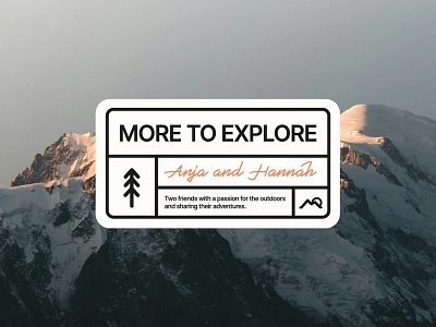 More to Explore adventure bike branding climb collective design explore forest graphic design hike illustration mountain mountain biking nature outdoor outdoors ski snow travel trees