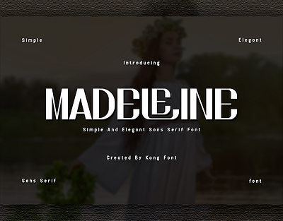 Madeleine Modern Classy Sans Serif Font branding design font handwritten illustration italic logotype script typeface ui