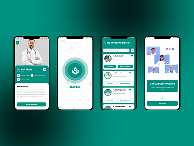 Online Doctor Appointment App app appdessign appointment apps clean clinic design doctor doctor appointment health healthcare ios medical mobile mobile app mobile design mobileui product design ui uiux