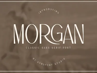 Morgan Modern Classy Sans Serif Font branding design font handwritten illustration italic logotype script typeface ui