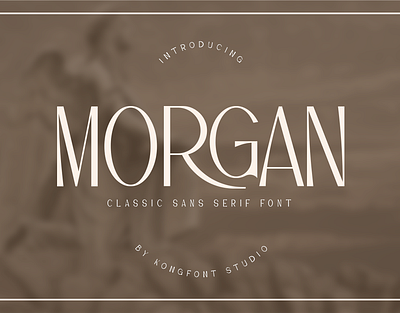 Morgan Modern Classy Sans Serif Font branding design font handwritten illustration italic logotype script typeface ui
