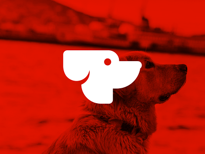Dog Logomark brand dog icon logo logodesign minimal