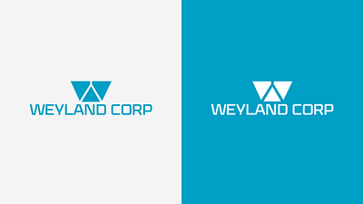 W for Weyland Corp appicon branding design graphic design logo logodesign vector