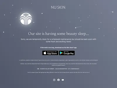 Maintenance Page beauty sleep design error page maintenance ui