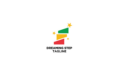 Dreaming Step Logo Design branding design dream dream logo good health graphic design icon logo logo design logos vector