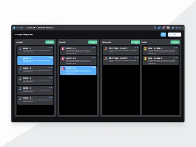 Strateji Light / Dark Mode branding dark dashboard ui design interaction design light ui ux web webdesign