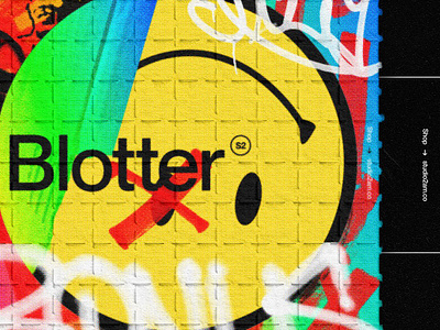 Blotter - LSD Paper Mockup 70s acd acid house blotter blotter lsd paper mockup house music lsd mock up mockup nightclub paper psychedelic