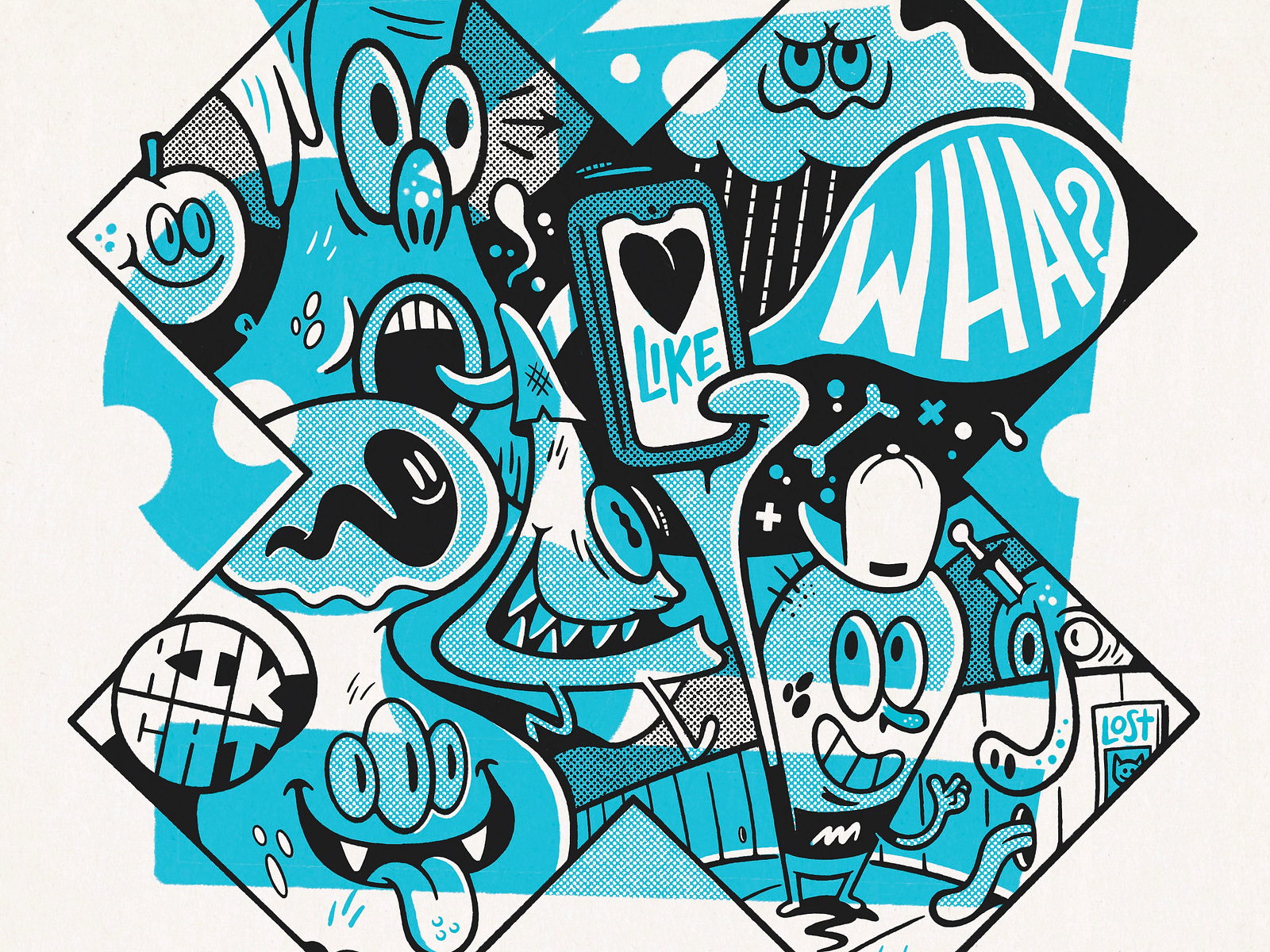 Like-Wha? by Rik Catlow on Dribbble