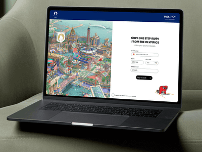 Paris 2024 · Credit Card Checkout · Product & UX/UI · Daily UI checkout dailyui design olympics paris paris2024 payment product design ui