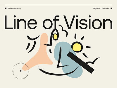 Line of Vision art concept creative design designpack drawing drawkit illustration inspiration lineart poster vector