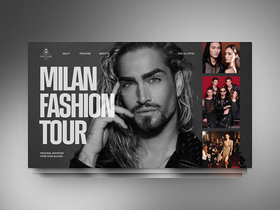 Milan Fashion Tour Sales Presentation adobe designtools figma graphic design graphicdesig modernpresentation powerpoint presentation presentationslides slidedeck