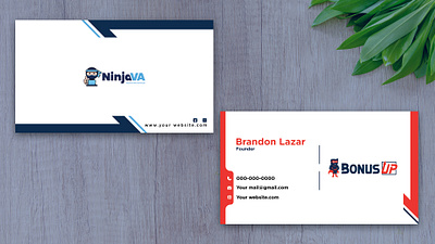 Creative Visiting Card Design business card card card design creative graphic design graphic designer illustration logo professional unique visiting card