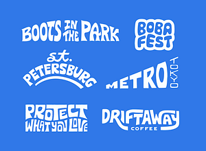 Lettering Volume 2: 2023 by Lisa McCormick / Made by Lisa Marie on Dribbble