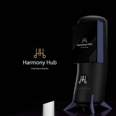 Harmony Hub (Branding and Industrial Design) 3dmodeling branding graphic design illustration logo motion graphics ui