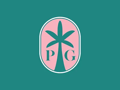 Palm Greens Cannabis Co. Icon branding cannabis design graphic design icon identity illustration logo mark palm palm springs weed