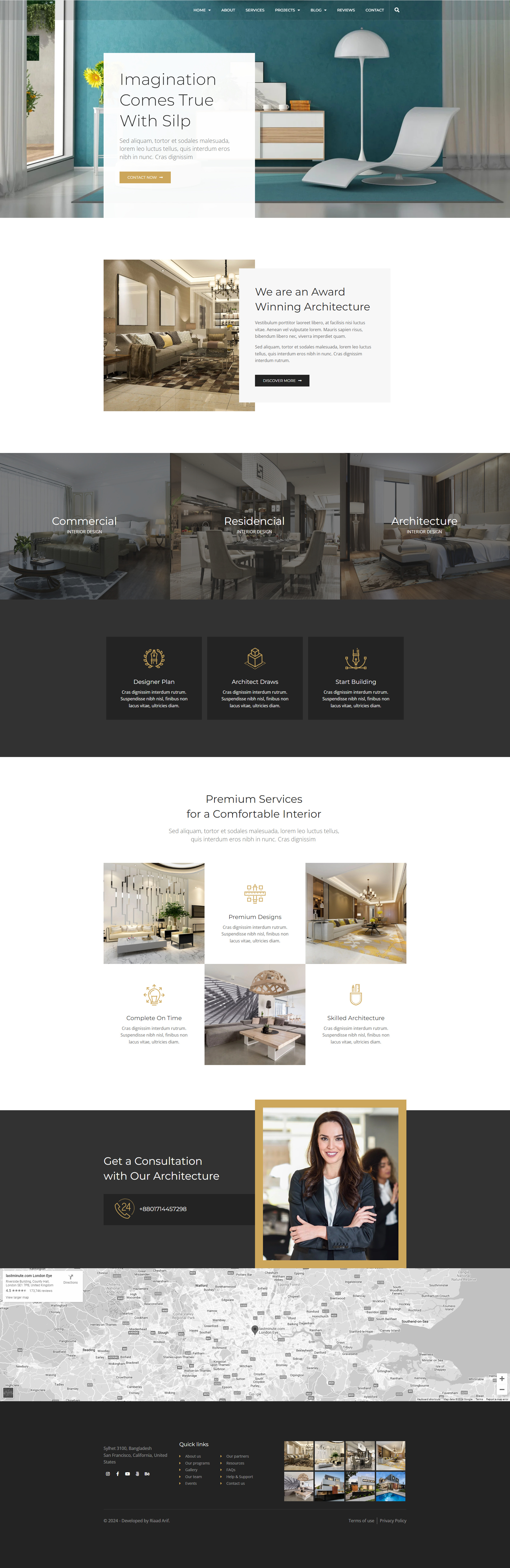 Real Estate & Architecture Website | WordPress Website architect design website architect website design architect websites architects website architects websites best architect website best architect websites building website construction website drag drop website engineering website industrial website interior design website landing page real estate website riaad arif services website design website architect website design for architects wordpress website design