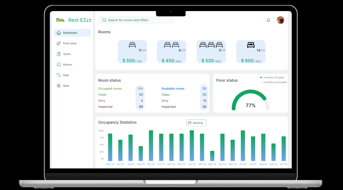 Hotel Management System cmms cms hotel hotelmanagementsystem managementsystem ui ux website