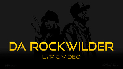 Da Rockwilder (Lyric Video) after effects graphic design illustration lyric video motion graphics typography vector video editing