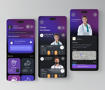 Medical app app design design medical app mobileapp product design ui ui design uiux uiux design ux ux design