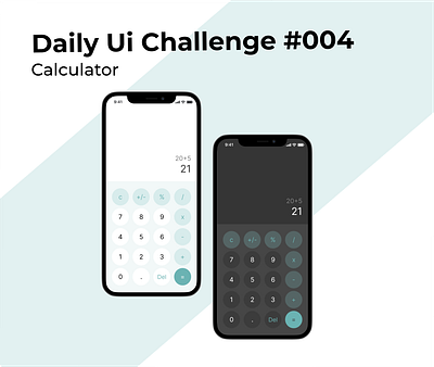 Daily UI Challenge Calculator calculator dailyui design ui ux uxui challenge