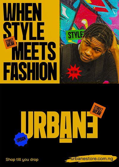 Poster Design branding graphic design logo poster poster design street wear ui