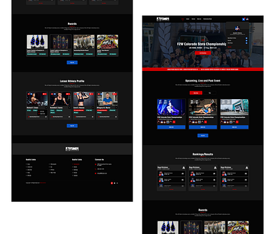 A Minimalist Website for Young Boxers! 🥊 black black website boxing design layout minimal minimal design webdesign