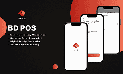 BDpos (POINT OF SALE APP) android buttons color design figma graphic design icons ios login logo mobile app signup typography ui ui design ux