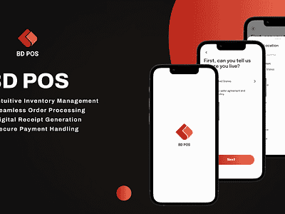 BDpos (POINT OF SALE APP) android buttons color design figma graphic design icons ios login logo mobile app signup typography ui ui design ux
