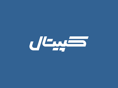 Persian Typography - کپیتال branding graphic design identity logo