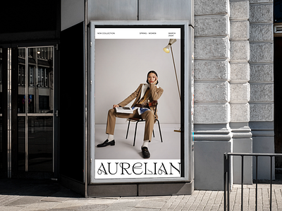 Aurelian Branding: Modern Luxury Fashion branding collaterals design fashion fashion branding fashion logo illustration logo shirt signboard visual identity