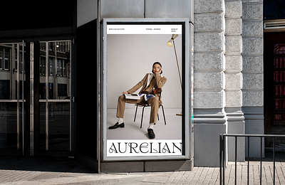 Aurelian Branding: Modern Luxury Fashion branding collaterals design fashion fashion branding fashion logo illustration logo shirt signboard visual identity
