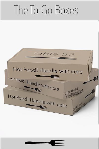 To-Go Boxes Packaging Design art direction boxes brand design brand identity branding creative direction design designer graphic design graphic designer illustration logo packaging packaging design restaurant restaurant design type design typography typography design ui