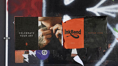 Brand and Packaging Design for Tattoo Skincare Company brand image brand positioning brand presence branding branding company design design inspiration graphic design graphic designer industria inkband logo logo design packaging of the world poster poster design snake tattoo the dieline world brand design