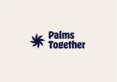 Palms Together Logo branding logo