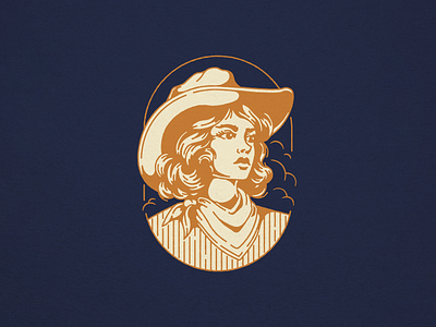 Cowgirl character character design cowboy cowgirl illustration minimal southwest vector