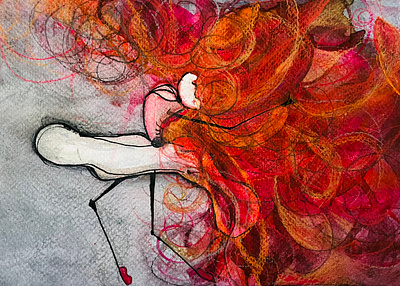 Rolled, watercolor on cotton 300gr, 21 x 15 cm, Brazil, 2024 aquarela branding graphic design illustration motion graphics narrativa visual editorial watercolor