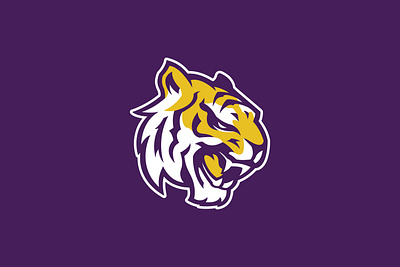 LSU Tigers NCAA Concept Logo baseball basketball branding college concept football illustration logo lsu ncaa sec sports sports branding tiger tigers