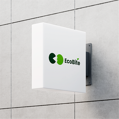 Ecobite Logo Brand branding design graphic design illustration logo logo creative logobrand typography vector