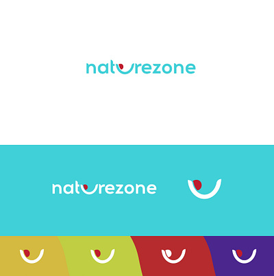 Naturezone labels logo design website