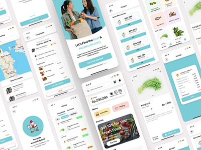 cocomaret - e-commerce mobile e commerce mobile ui uiux