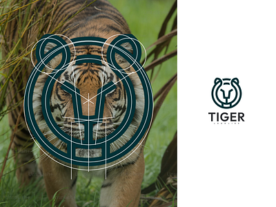 Tiger Logo Line branding design graphic design icon illustration logo logo design logotype ui vector