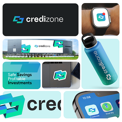 Credizone Brand Identity Design branding graphic design logo
