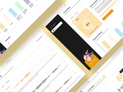 Cold Calling Training Dashboard call ui callling dashbaord cold calling web app dashboard design design learning call ui ui design uiux design ux design web application for cold calling