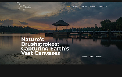Portfolio Website for a Photographer