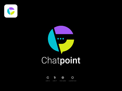 Chat point Modern Logo design, Letter C + P + Chat + Location best logo designer brand identity branding business logo c logo design chat chat app chat logo conversational icon letter mark c logo logo design logodesigner logos logotype message logo minimal logo modern logo talk