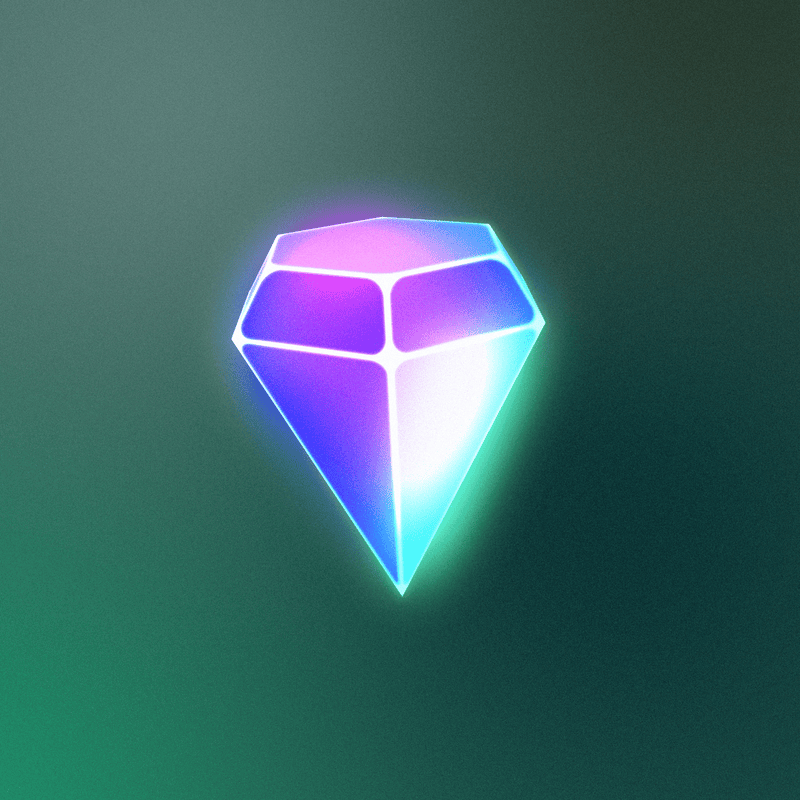 Diamond - fake 3d animation design diamond fake3d gif illustration motion