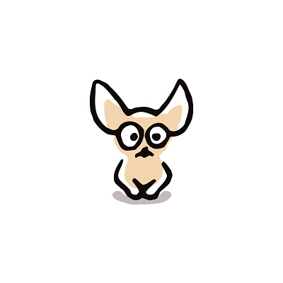 Funny Chihuahua Dog Logo animal buy chihuahua dog dogs funny logo logos logos for sale logotype sale sales terrier toy