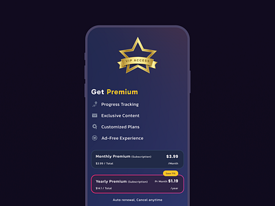 PAYWALL for Pro Access (IAP for Mobile In-App Purchase) design for iap golden membership ui design golden visa green card in app purchase in app purchase packages paywall paywall design paywall packages premium ship pro access remove ads